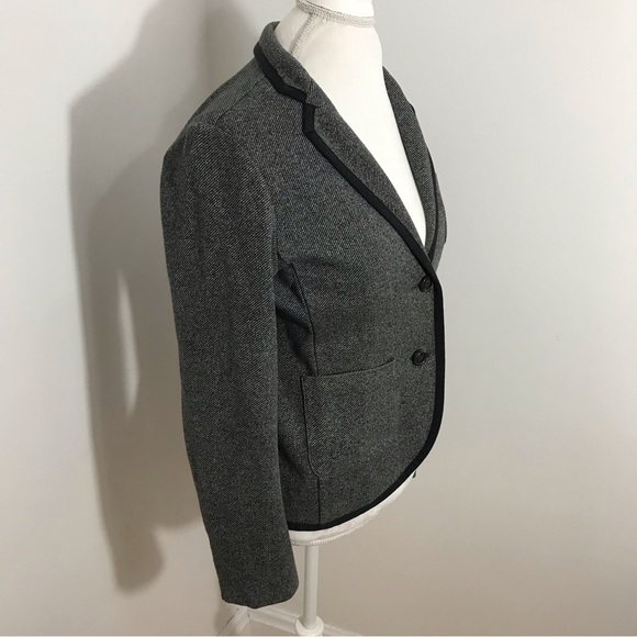 Lands End Grey Blazer - Picture 4 of 13